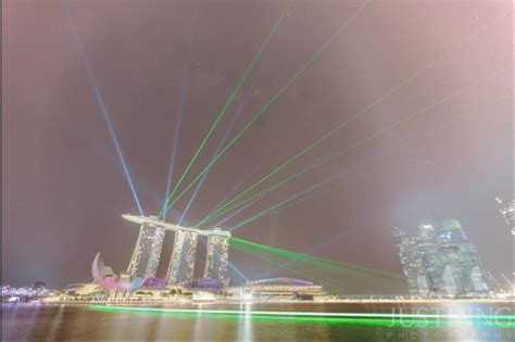 21 July 2014 Rising Milky Way Above Marina Bay Sands And Spectacular