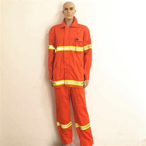 Safety Workwear Uniform 100 Cotton Twill Flame Retardant Coverall