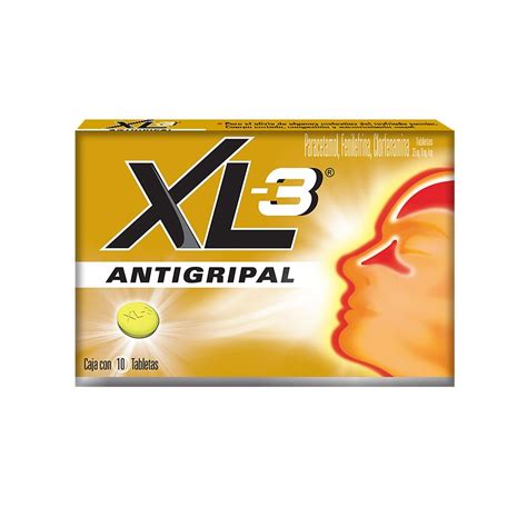 Xl3 Antigripal 10 Tab 10 Pza