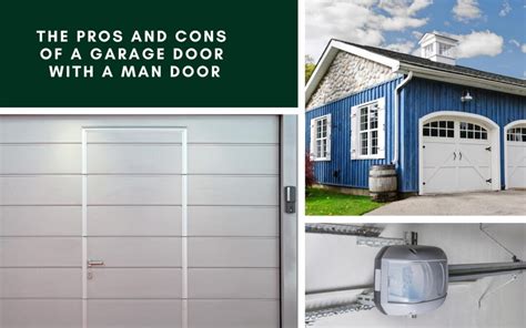 The Pros And Cons Of A Garage Door With A Man Door Palms Garage Doors