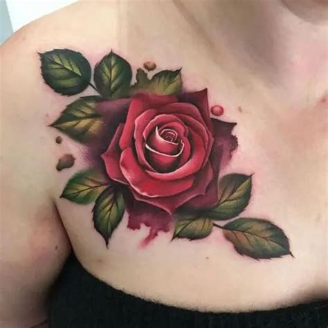 50 Stunning Rose Tattoo Designs For A Feminine Touch Rose Tattoo