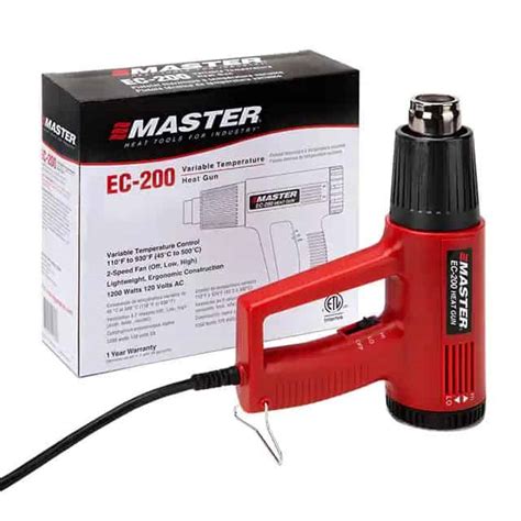 Master Appliance EC Variable Temperature Heat Gun Hot Air Gun V Amps W