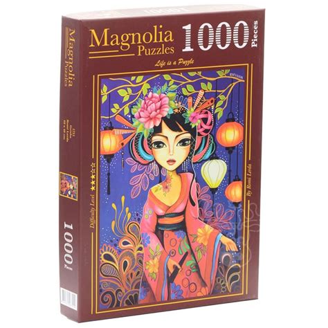 Magnolia Geisha Romi Lerda Special Edition Puzzle 1000pcs Puzzles