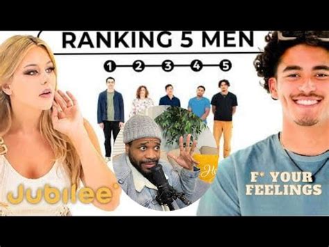 Reaction To Jubilee S Women Rank Men By Attractiveness Men Can T Be