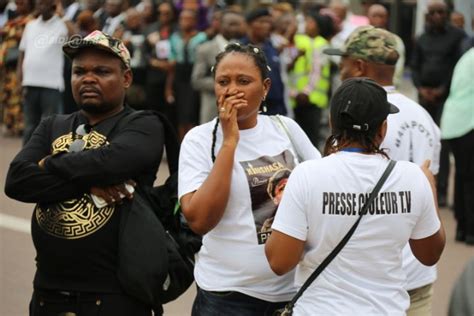 RDC la dépouille de Papa Wemba est arrivée à Kinshasa Abidjan net News