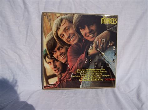 The Monkees Album Cover Clock