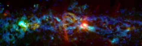 Gismo Sees Huge Molecular Clouds And Filaments In Milky Ways Central