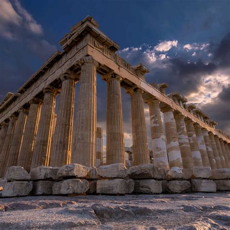 Parthenon At Sunset Wall Art | Photography