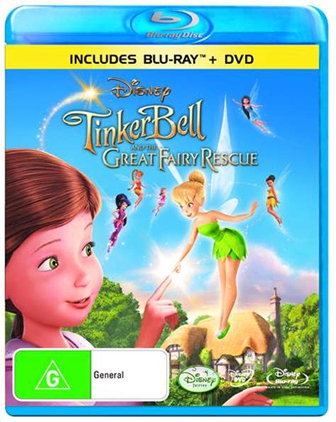 Buy Tinker Bell And The Great Fairy Rescue On Blu Ray On Sale Now