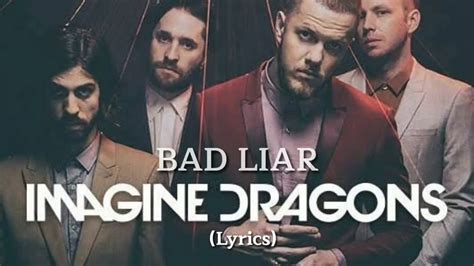 IMAGINE DRAGON BAD LIAR Lyrics YouTube