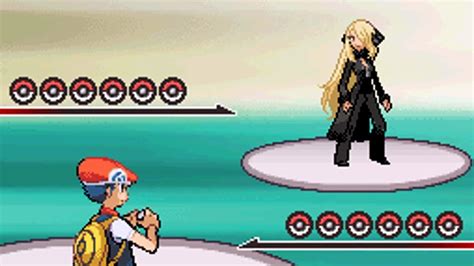 5th Elite Four Battle Vs Champion Cynthia [pokemon Diamond] Youtube