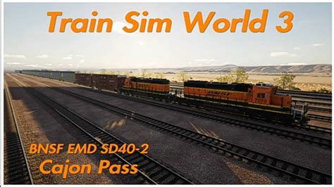 Train Sim World Cajon Pass Scenario Barstow Away Youtube