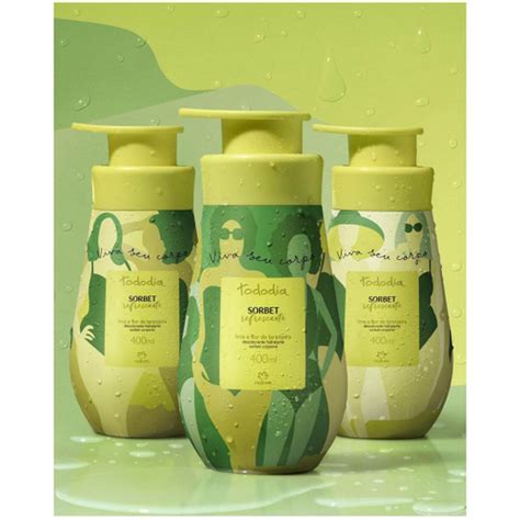 Des Hidr Sorbet Corporal Lima E Flor De Laranjeira 400ml No Shoptime