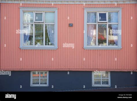 Colorful architecture in Reykjavik, Iceland Stock Photo - Alamy