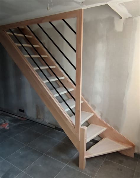 Escalier Sur Mesure Bois Rumilly Mab Diffusion