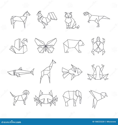 Geometric Shapes In Animals