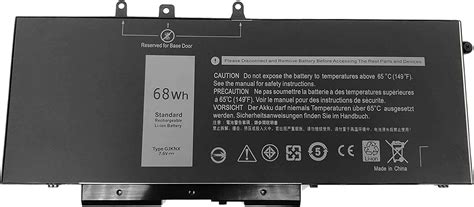 Wefly Gjknx Laptop Battery Compatible For Dell Latitude E E