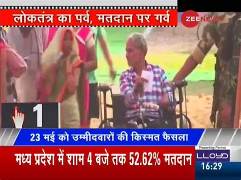 Watch Top 25 Visuals Of 6th Phase Of Lok Sabha Elections 2019 Zee News