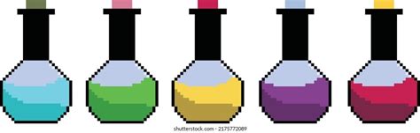 Pixel Art Test Tube Science Laboratory Stock Vector Royalty Free 2175772089 Shutterstock