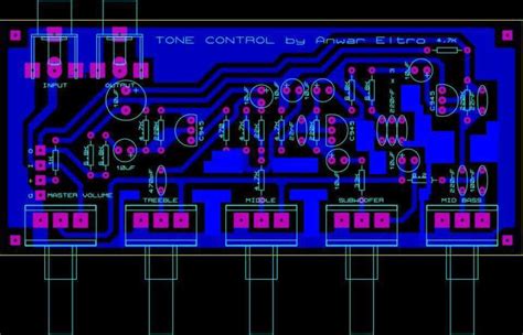 Pcb Layout Design Electronic Circuit