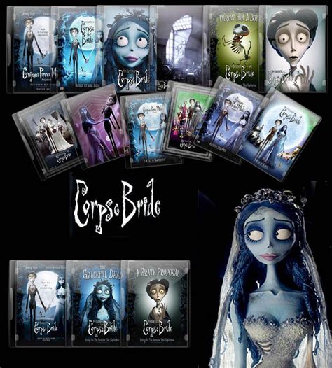 Corpse Bride DVD Case Pack by gandiusz on DeviantArt