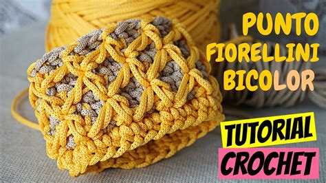 Punto Fiorellini O Thai Bicolore Uncinetto Tutorial Crochet Katy