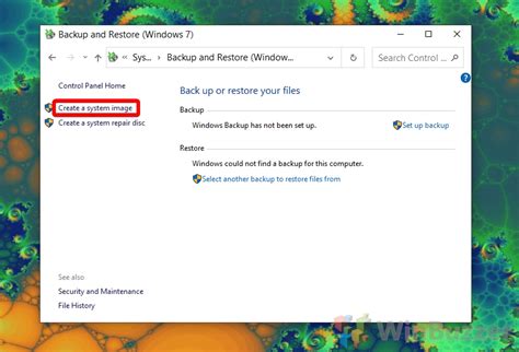 How To Create A Full Windows Backup And Restore It Via System Image