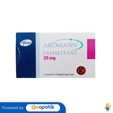 Jual Aromasin 25 Mg Box 30 Tablet Shopee Indonesia