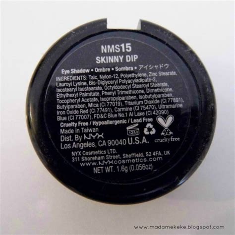 Nyx Nude Matte Shadow Skinny Dip Reviews Photos Swatches Madame