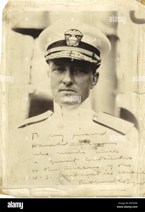 Radm Byrd Portrait For Hp Gilmour Stock Photo Alamy