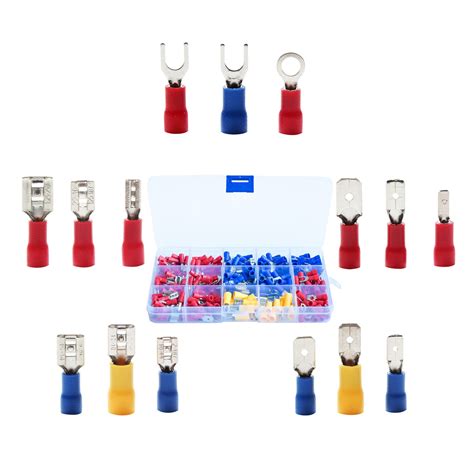 Buy Electrical Connectors Insulated Cable Lugs Set Cable Lugs Crimp Connectors Assortment