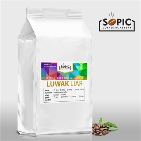 Jual Kopi Luwak Liar Arabica Gayo Kg Biji Bubuk Bubuk Halus Kota