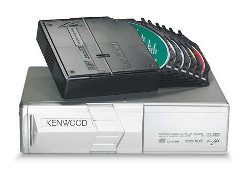 Car audio speakers: Kenwood 6 disc car cd changer