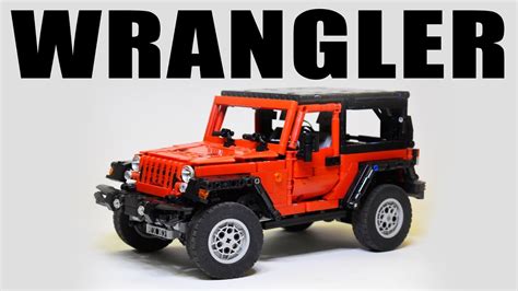 Lego Technic Jeep Wrangler Rubicon With Sbrick Youtube