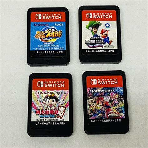 Yahooオークション 25633 Nintendo Switch ソフト 4本セット マリ