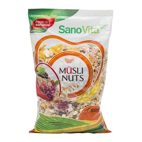 Musli Nuts G Sano Vita Naturisti Ro