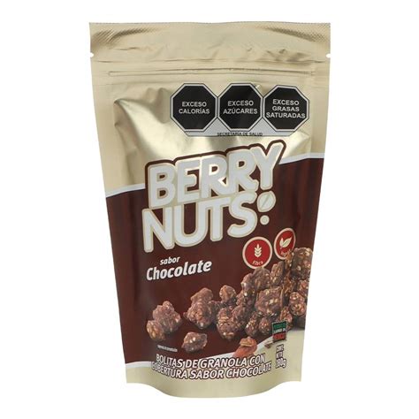 Granola Berry Nuts Con Cobertura Sabor Chocolate 180 G Walmart