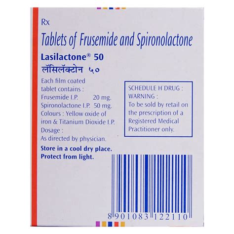 Lasilactone 50 Tablet Uses Side Effects Price Apollo Pharmacy