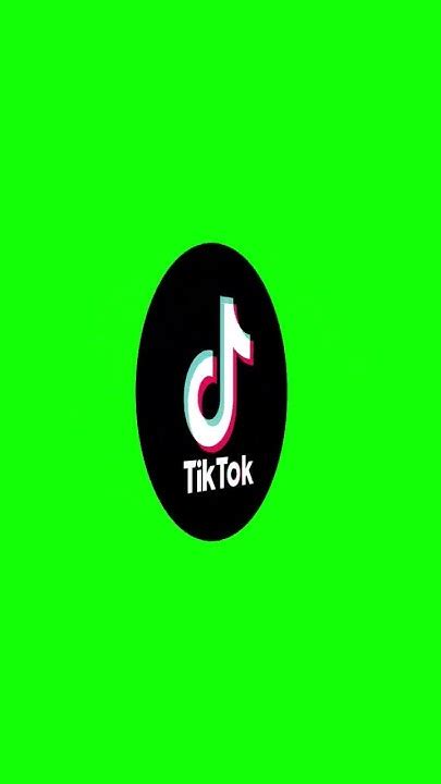 Tiktok Logo Animation Shorts Freegraphics Greenscreenvideo