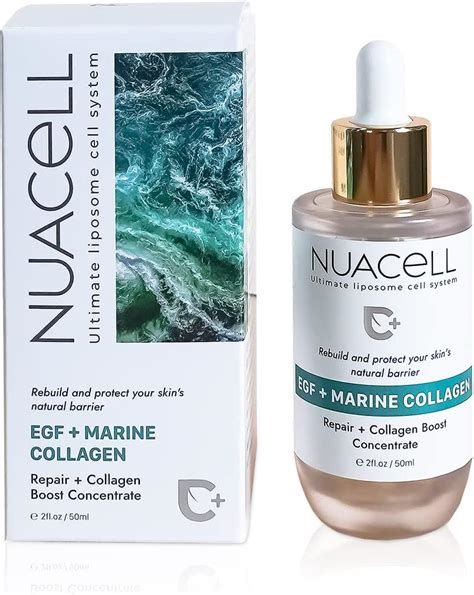 NUA Cell EGF Marine Collagen Boost Serum With Galactomyces Beta Glucan