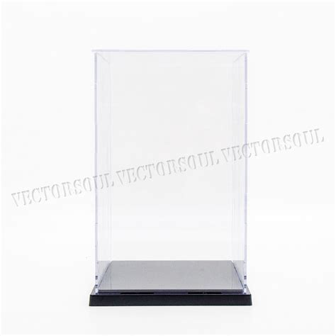 Us 21cm H Perspex Acrylic Plastic Clear Display Case Box Self Install Dustproof Ebay