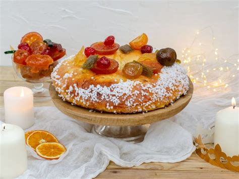 Couronne Des Rois De L Piphanie Aux Fruits Confits Recette Couronne