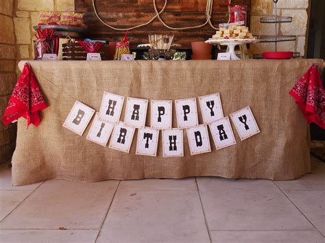 Eli S Wild West Birthday Party — Mint Event Design