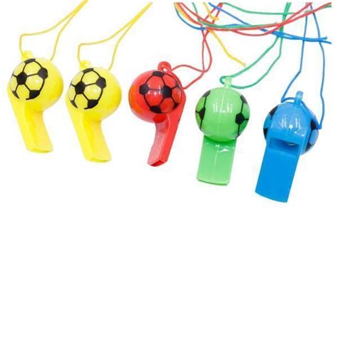 Garende 3x 5 Crisp Clay Whistle Training Gear Soccer Ball With Lanyard