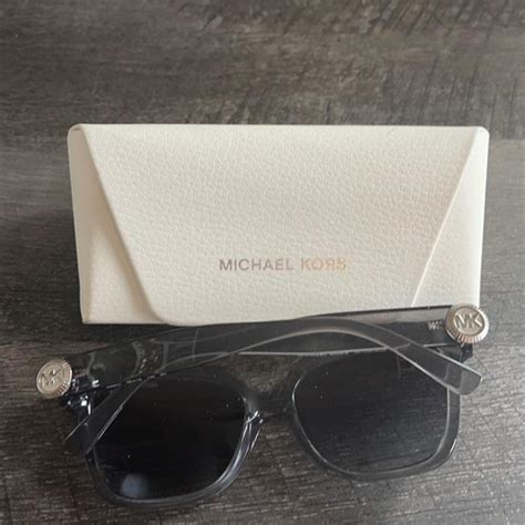 Michael Kors Sunglasses and Sunglass case. Only worn... - Depop