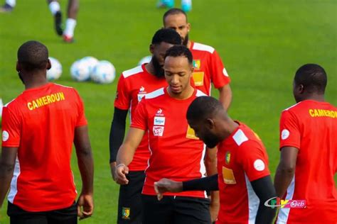 Journée FIFA Première séance dentrainement des Lions Indomptables