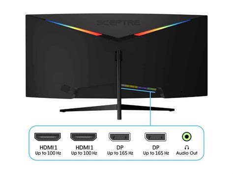 Sceptre Inch Curved Ultrawide Wqhd Monitor X R Up To