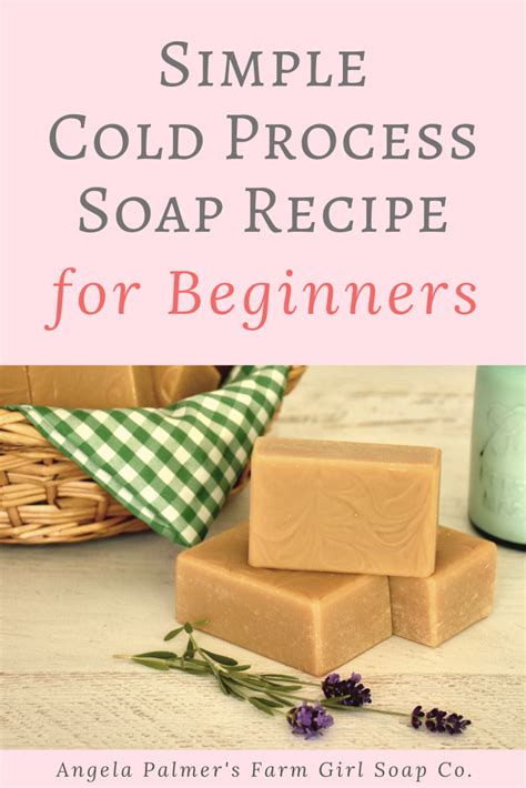 Simple Cold Process Soap Recipe For Beginners Artofit