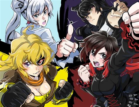 Team Rwby Fanart Wallpaper Art By Mikkusushi On Deviantart