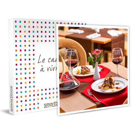 Smartbox Coffret Cadeau Anniversaire Gastronomique Pour Un Duo